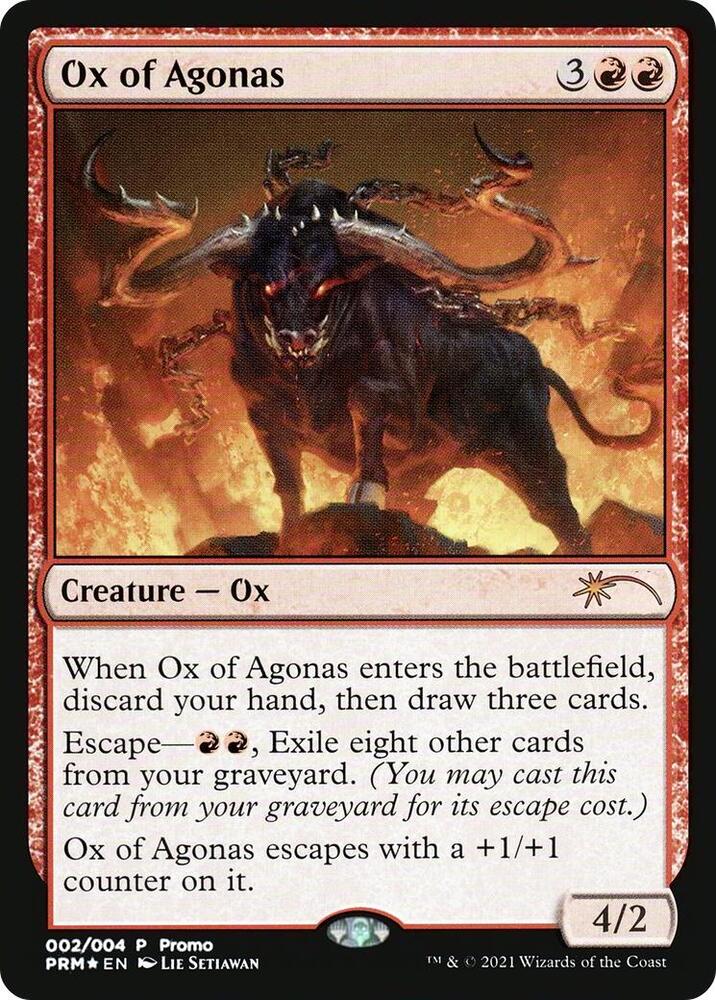 Ox of Agonas (Unique and Miscellaneous Promos)  - Foil | Good Games North