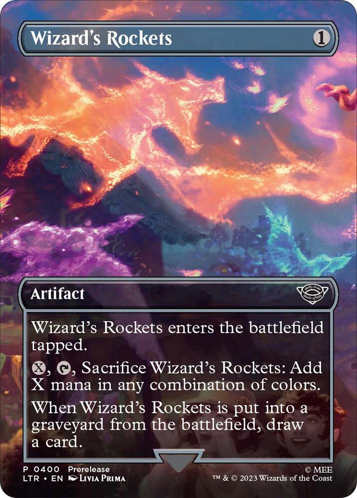 Wizards Rockets Borderless (Universes Beyond: The Lord of the Rings: Tales of Middle-earth)  - undefined | Good Games North