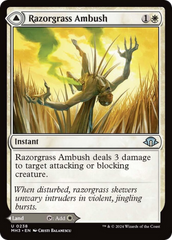 Razorgrass Ambush // Razorgrass Field [Modern Horizons 3] | Good Games North