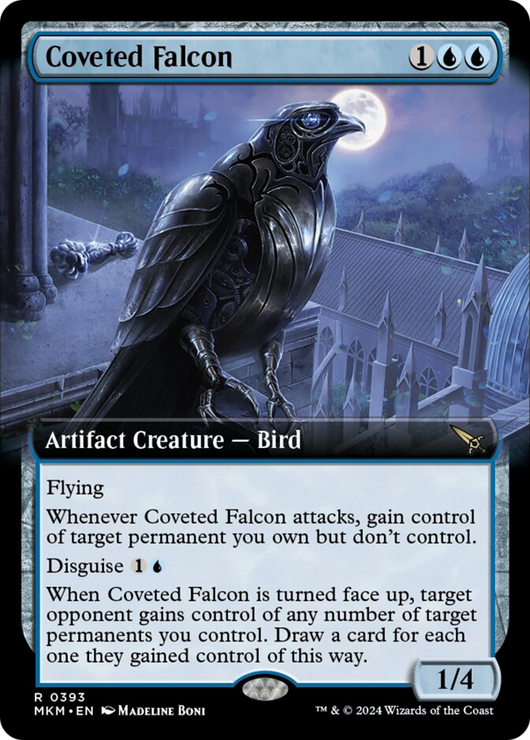 Coveted Falcon (Extended Art) [Murders at Karlov Manor] | Good Games North