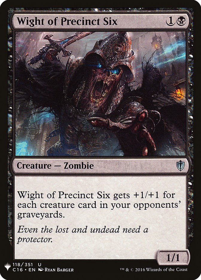Wight of Precinct Six [Mystery Booster] | Good Games North