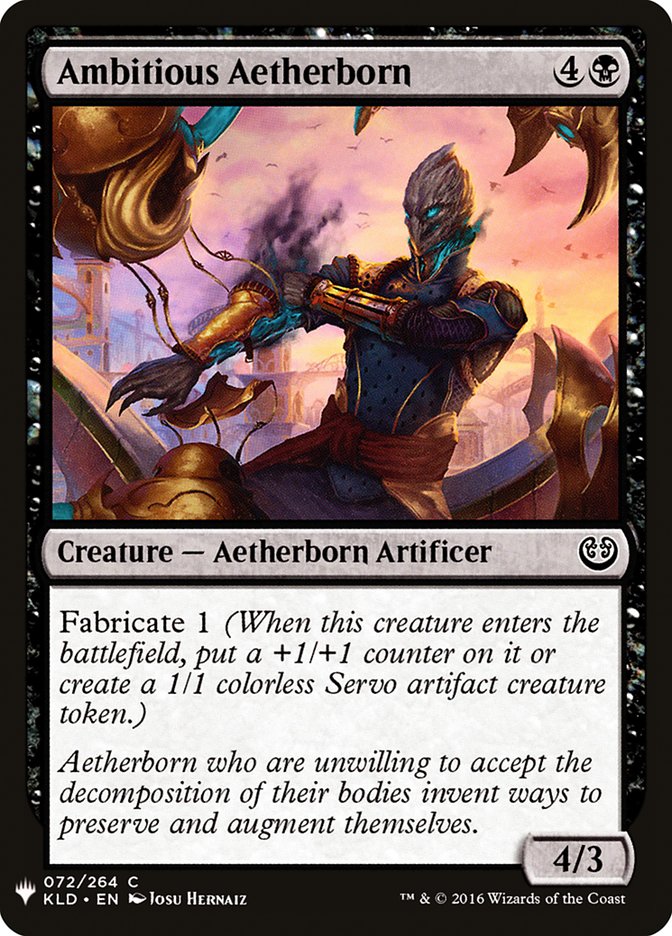 Ambitious Aetherborn [Mystery Booster] | Good Games North