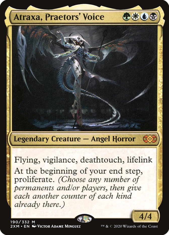 Atraxa, Praetors' Voice 190/332 (Double Masters)  - Foil | Good Games North