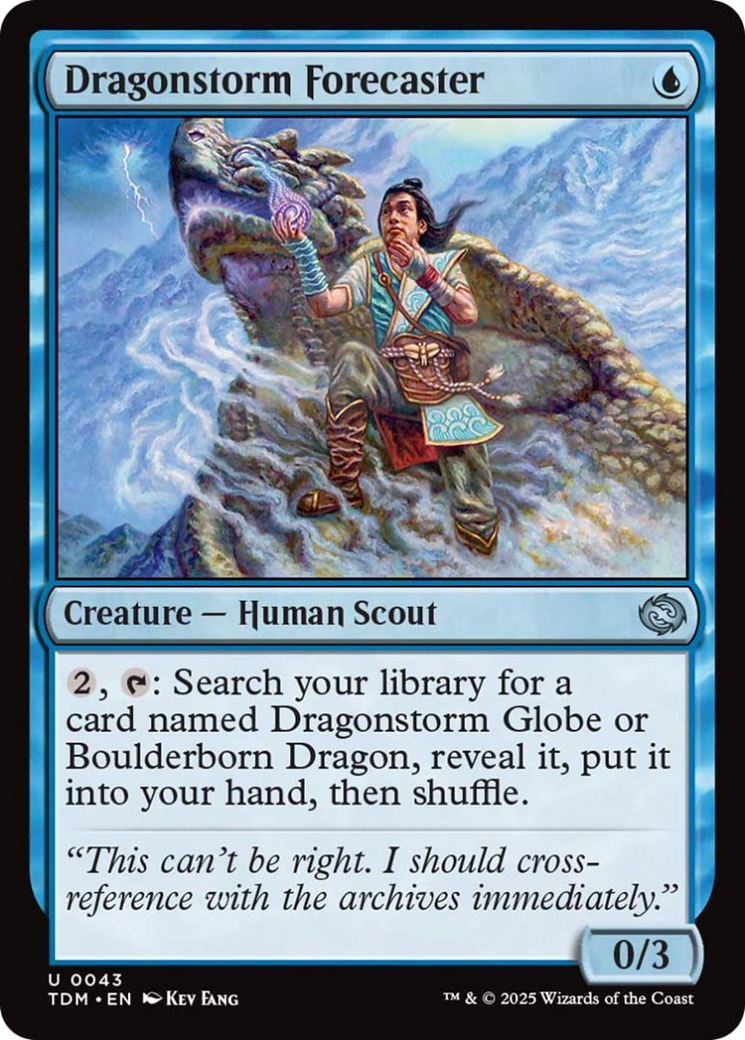 Dragonstorm Forecaster [Tarkir: Dragonstorm] | Good Games North