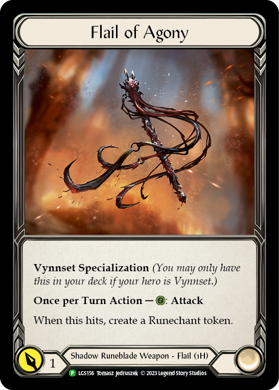 Flail of Agony [LGS156] (Promo)  Cold Foil | Good Games North