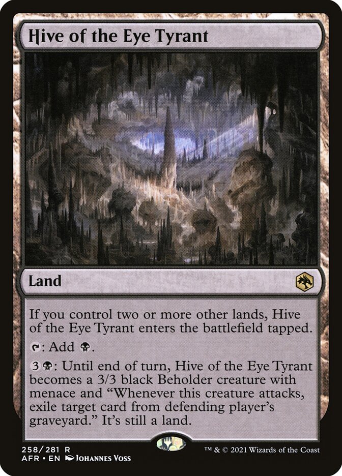 Hive of the Eye Tyrant (Adventures in the Forgotten Realms)  - Foil | Good Games North