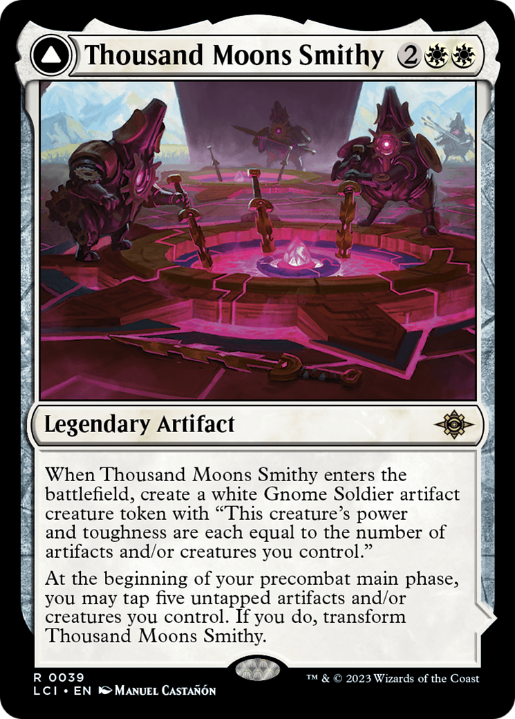 Thousand Moons Smithy // Barracks of the Thousand [The Lost Caverns of Ixalan] | Good Games North