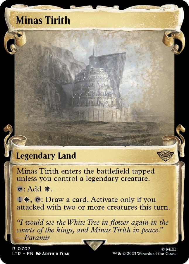 Minas Tirith 707 (Universes Beyond: The Lord of the Rings: Tales of Middle-earth)  - Showcase Scroll | Good Games North