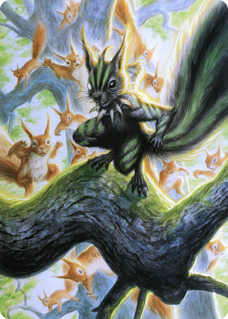 Chatterfang, Squirrel General Art Card (67) [Modern Horizons 2 Art Series] | Good Games North