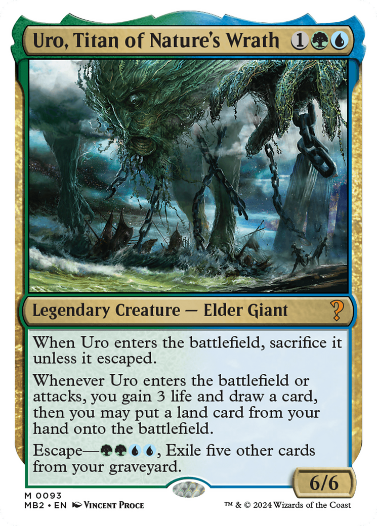 Uro, Titan of Nature's Wrath [Mystery Booster 2] | Good Games North