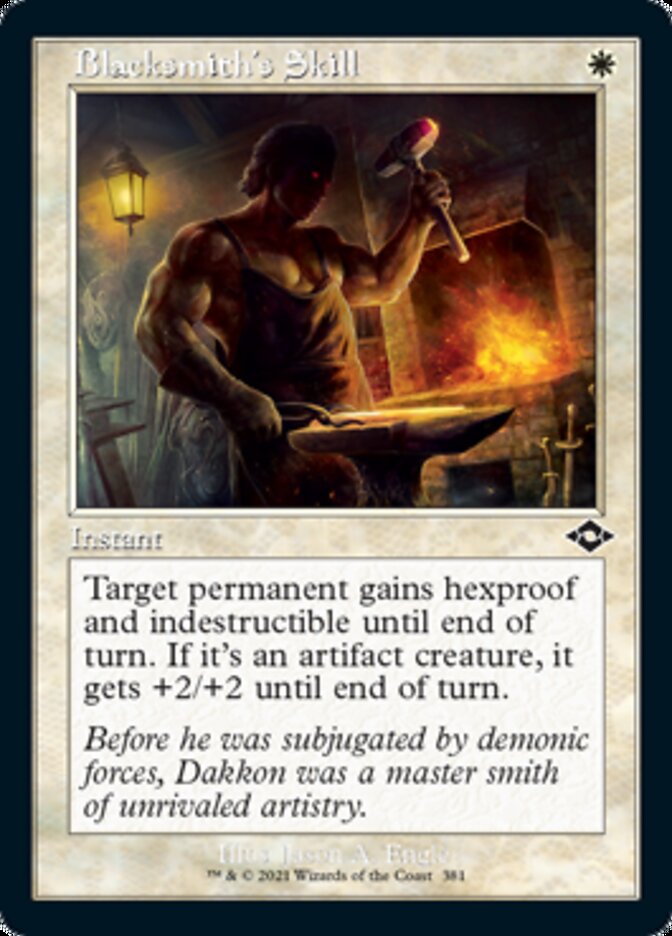 Blacksmith's Skill (Retro) [Modern Horizons 2] | Good Games North