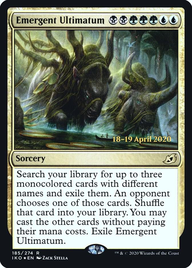 Emergent Ultimatum (Prerelease Cards)  - undefined | Good Games North