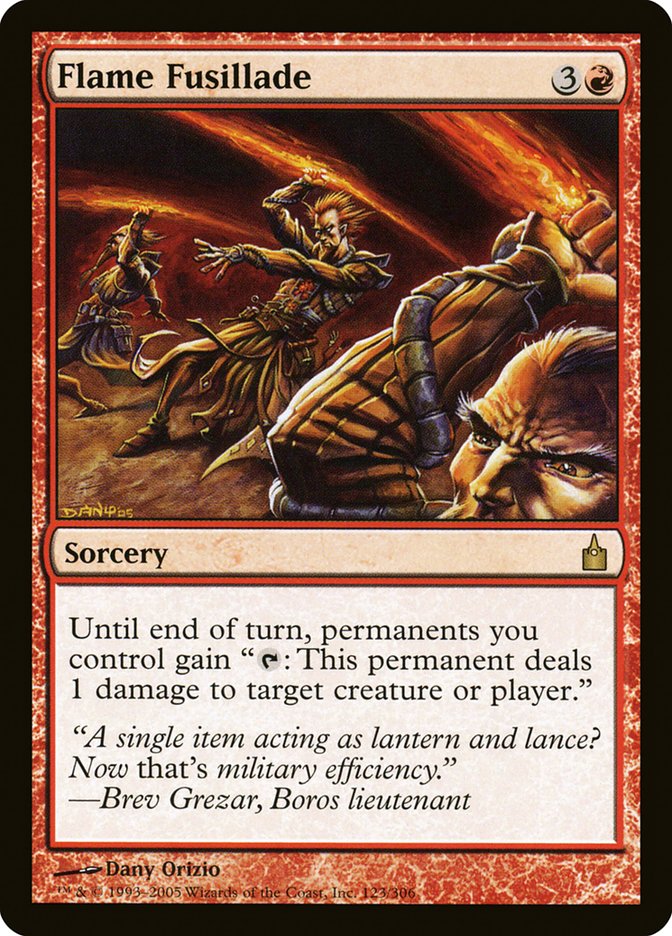 Flame Fusillade 123/306 (Ravnica: City of Guilds)  | Good Games North