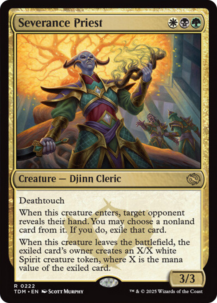 Severance Priest [Tarkir: Dragonstorm] | Good Games North