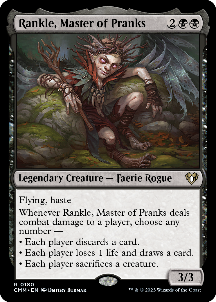 Rankle, Master of Pranks [Commander Masters] | Good Games North