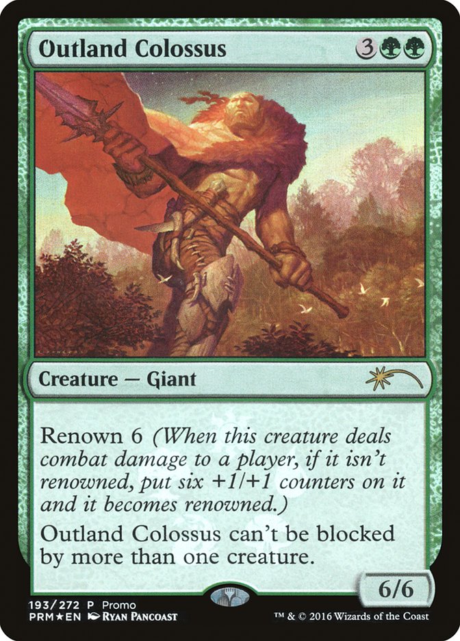 Outland Colossus [Resale Promos] | Good Games North