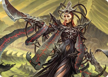 Testament Bearer Art Card [Phyrexia: All Will Be One Art Series] | Good Games North