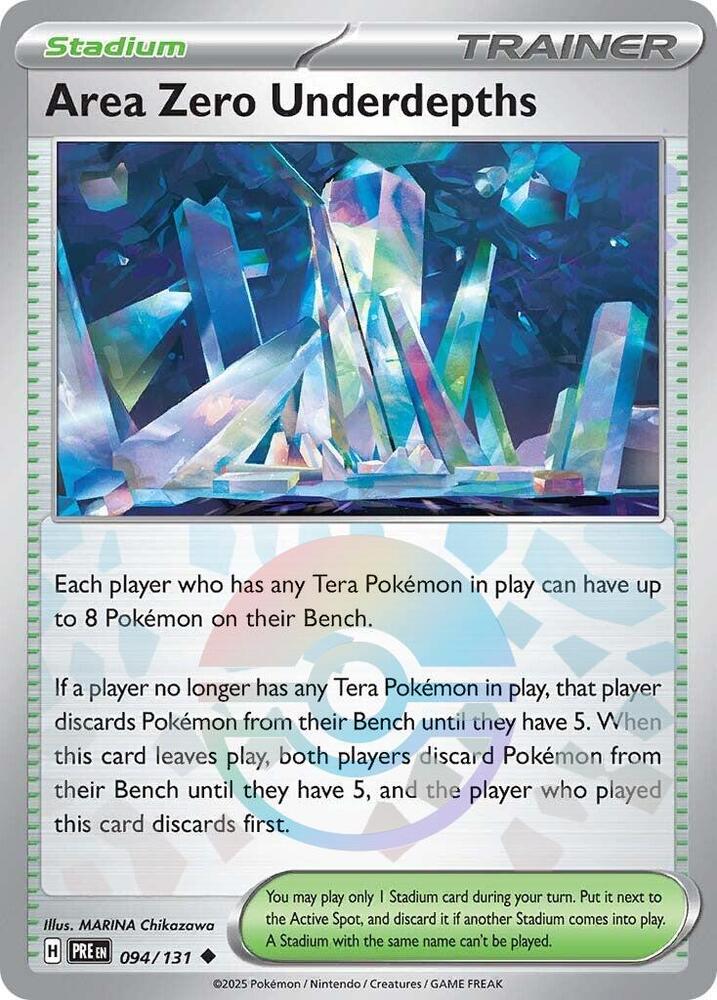 Area Zero Underdepths (094/131) (Poke Ball Pattern) [Scarlet & Violet: Prismatic Evolutions] | Good Games North