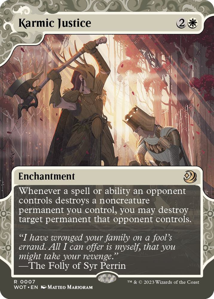 Karmic Justice (Wilds of Eldraine: Enchanting Tales)  | Good Games North