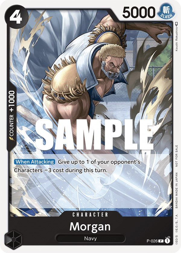 Morgan (Pirates Party Vol. 2) [One Piece Promotion Cards] | Good Games North