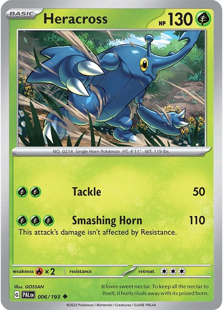 Heracross (006/193) [Scarlet & Violet: Paldea Evolved] | Good Games North