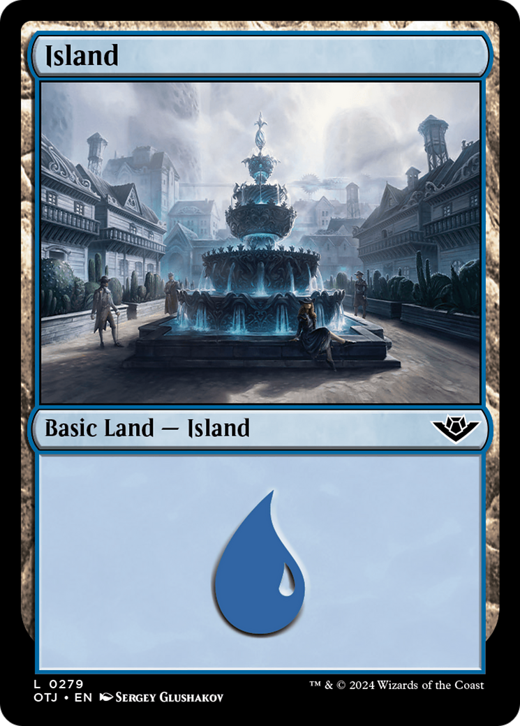 Island (0279) [Outlaws of Thunder Junction] | Good Games North