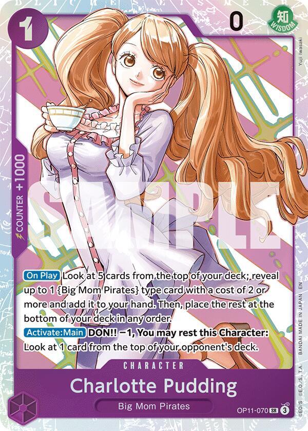 Charlotte Pudding OP11-070 (A Fist of Divine Speed)  - Foil | Good Games North