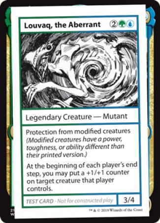 Louvaq, the Aberrant (2021 Edition) [Mystery Booster Playtest Cards] | Good Games North