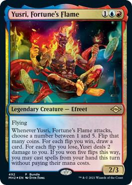 Yusri Fortunes Flame MH2 Bundle (Unique and Miscellaneous Promos)  - Foil | Good Games North