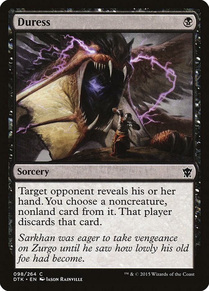 Duress 98/264 (Dragons of Tarkir)  - Foil | Good Games North