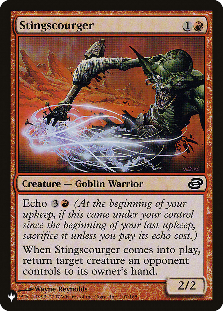 Stingscourger [The List] | Good Games North