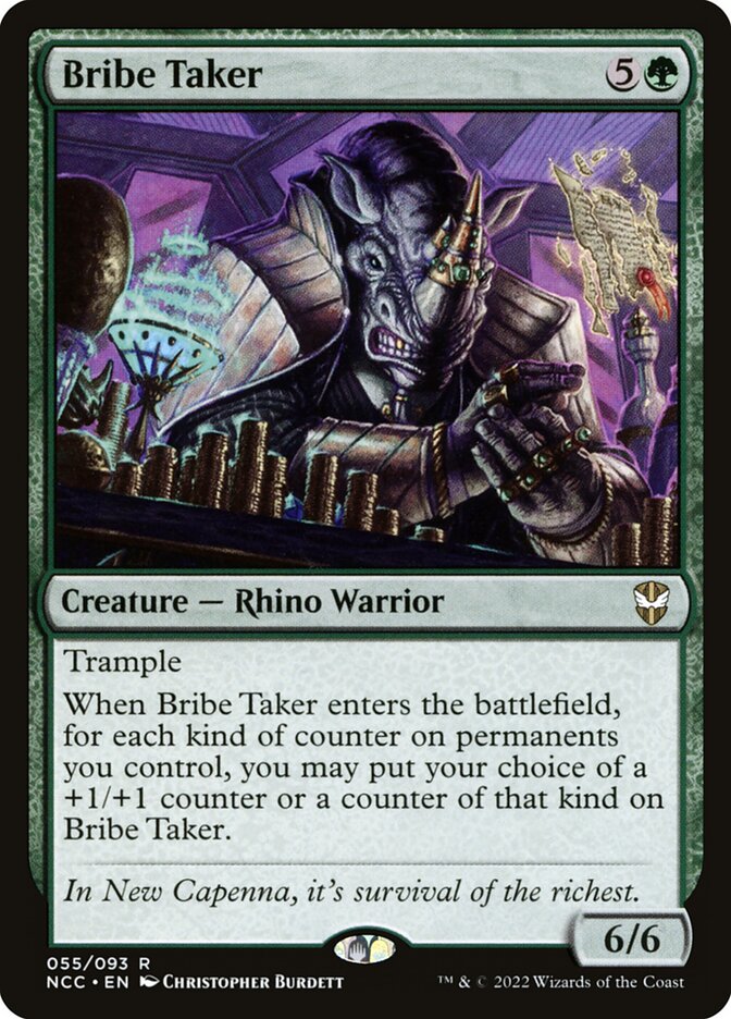 Bribe Taker (Commander: Streets of New Capenna)  | Good Games North