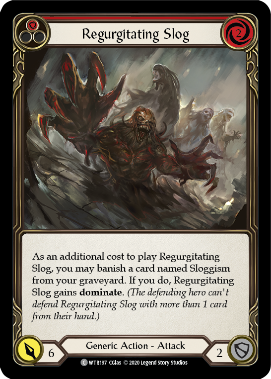 Regurgitating Slog (Red) [U-WTR197] (Welcome to Rathe Unlimited)  Unlimited Normal | Good Games North