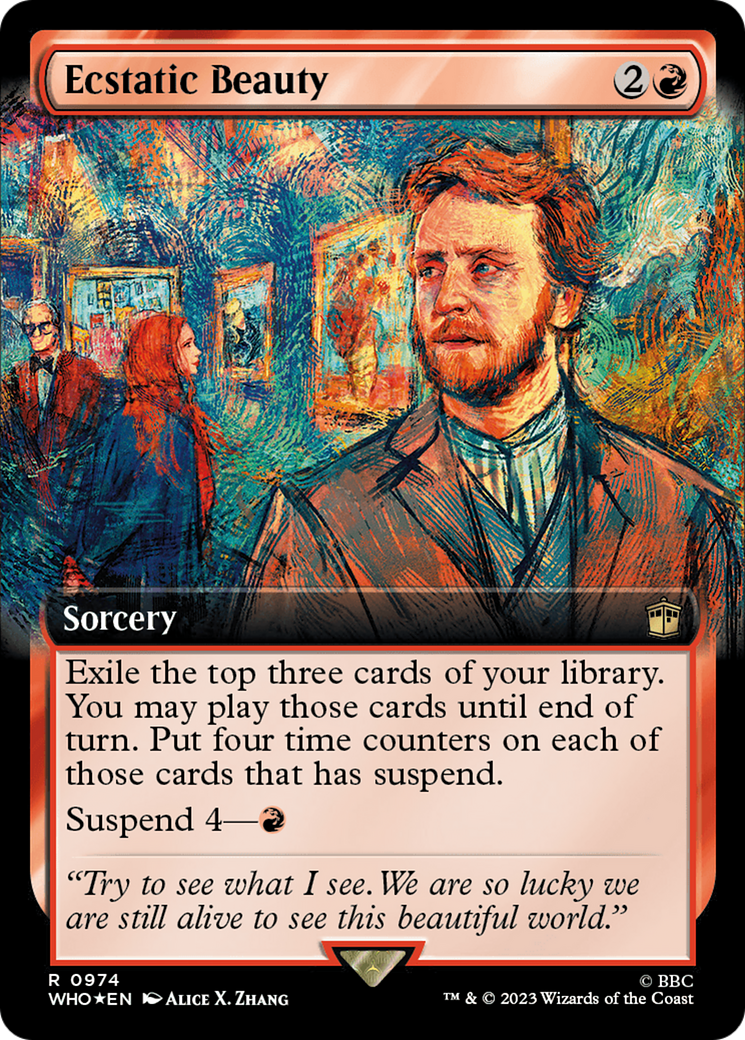 Ecstatic Beauty (Extended Art) (Surge Foil) [Doctor Who] | Good Games North