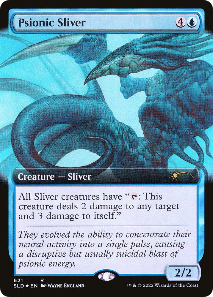 Psionic Sliver Extended Art (Secret Lair Drop Series)  - undefined | Good Games North