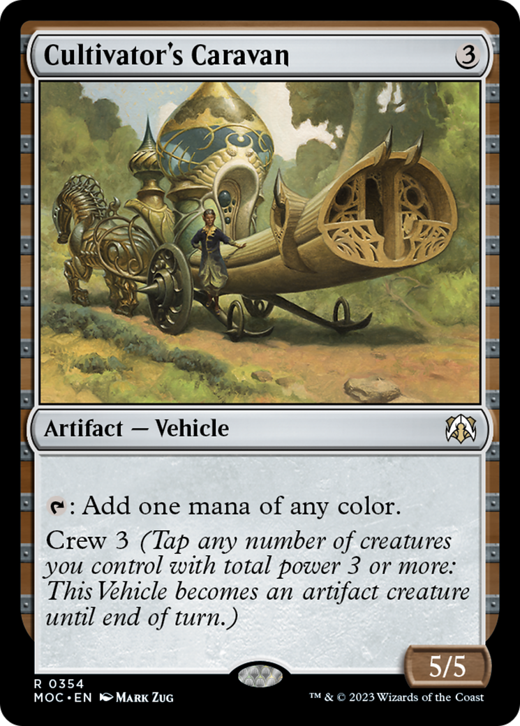 Cultivator's Caravan [March of the Machine Commander] | Good Games North