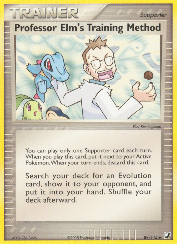 Professor Elm's Training Method (89/115) [EX: Unseen Forces] | Good Games North