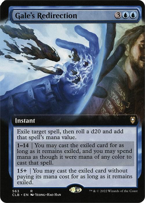 Gales Redirection Extended Art 563 (Commander Legends: Battle for Baldur's Gate)  | Good Games North