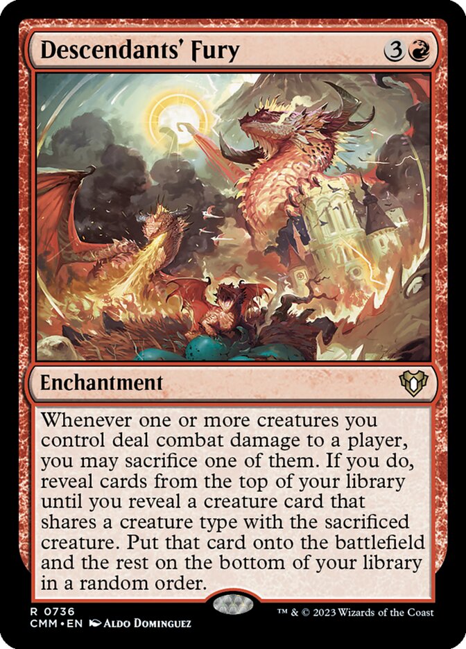 Descendants' Fury (Commander Masters)  | Good Games North