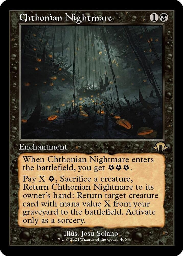 Chthonian Nightmare 406 (Modern Horizons 3)  - Retro | Good Games North