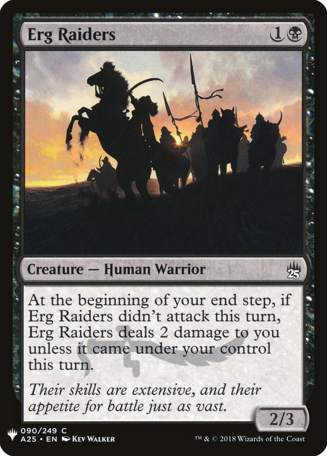Erg Raiders [Mystery Booster] | Good Games North