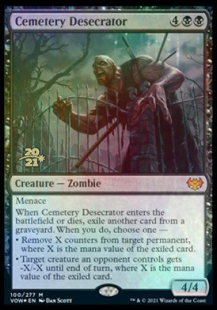Cemetery Desecrator [Innistrad: Crimson Vow Prerelease Promos] | Good Games North