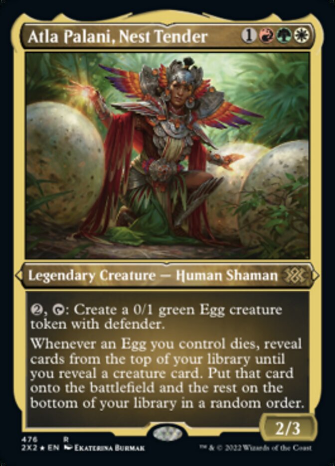 Atla Palani, Nest Tender (Foil Etched) [Double Masters 2022] | Good Games North