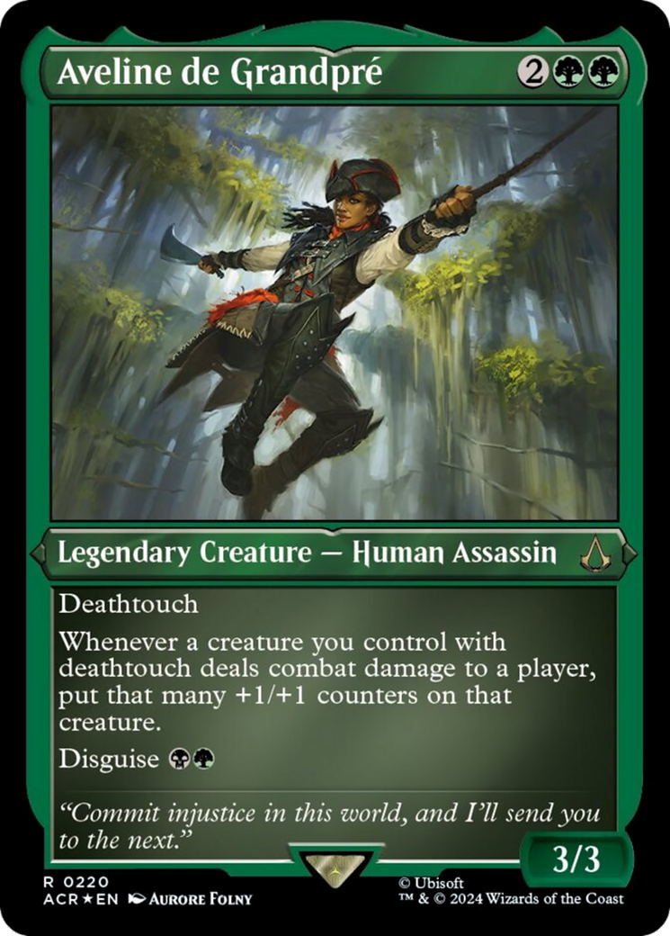 Aveline de Grandpre (Foil Etched) [Assassin's Creed] | Good Games North