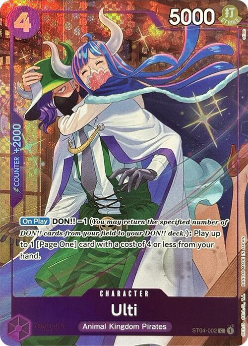 Ulti (PCC Vol.3) ST04-002 (One Piece Promotion Cards)  - Alternate Art Foil | Good Games North
