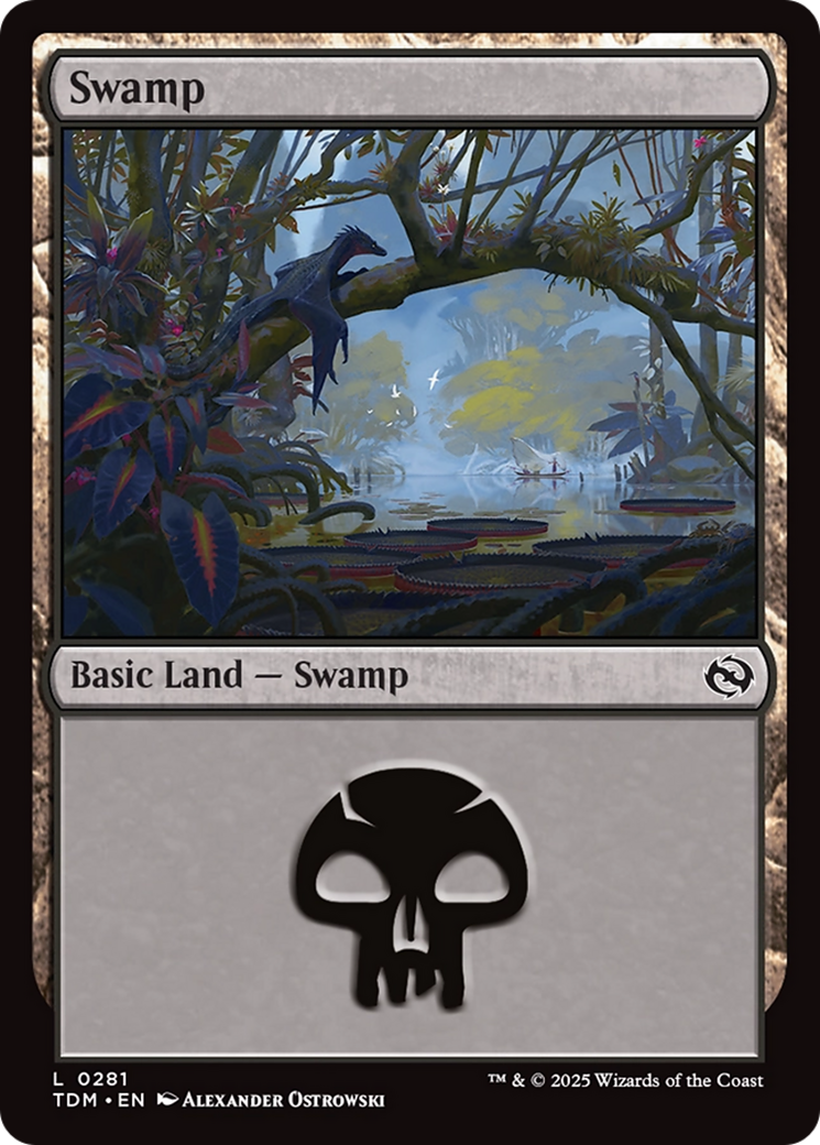 Swamp (0281) [Tarkir: Dragonstorm] | Good Games North