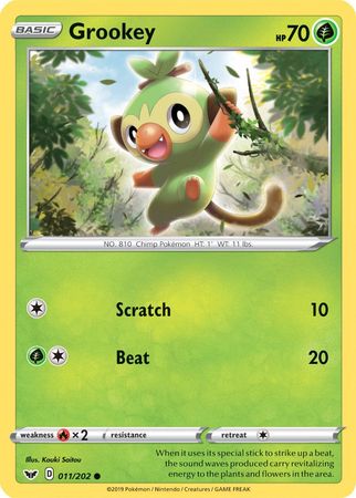 Grookey (011/202) (Premium Collection) [Sword & Shield: Base Set] | Good Games North