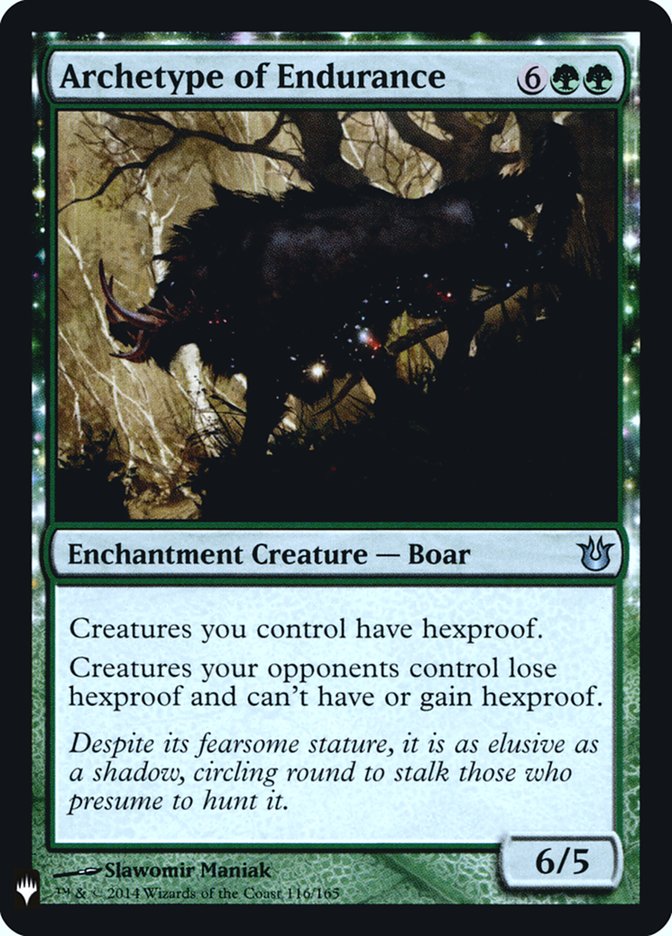 Archetype of Endurance [Mystery Booster] | Good Games North