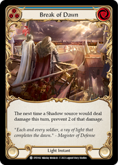 Break of Dawn (Blue) [DTD102] (Dusk Till Dawn)  Rainbow Foil | Good Games North