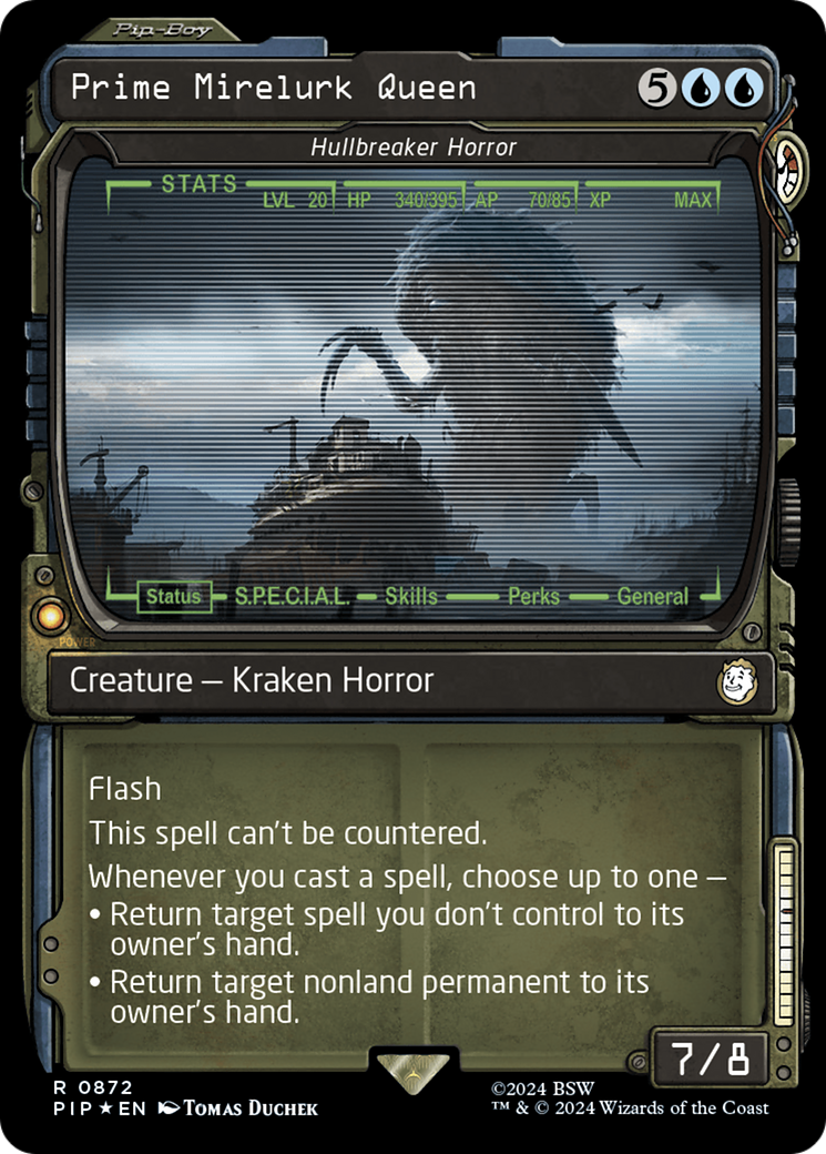 Prime Mirelurk Queen - Hullbreaker Horror (Showcase) (Surge Foil) [Fallout] | Good Games North